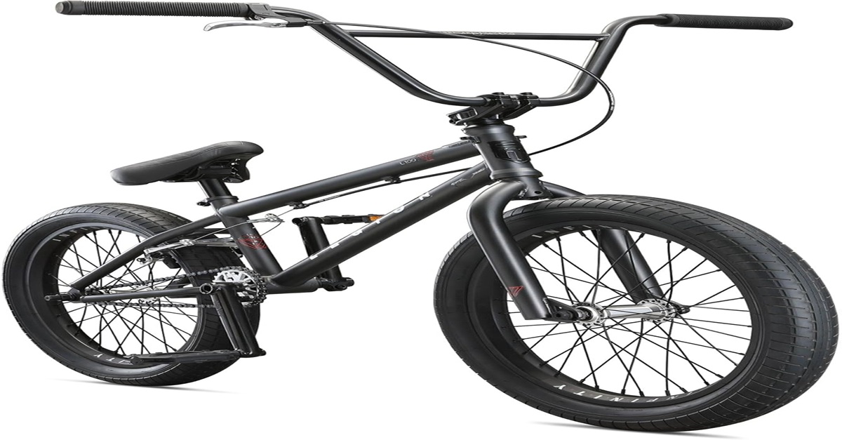 Mongoose Legion L100 Freestyle BMX Bike with 4130 Chromoly frame and 20-inch wheels for advanced BMX tricks
